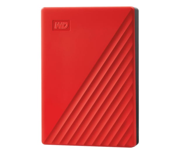 WD My Passport 4TB USB 3.2 Gen. 1 Czerwony - 530409 - zdjęcie